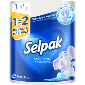 Рушники SELPAK MAXI 1=2