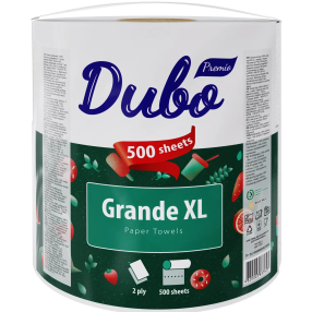 Паперові рушники Диво Premio Grande XL, двошарові,500 відривів