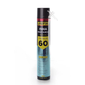 Піна ручна Всесезонна 60л UNIFIX 750 ml