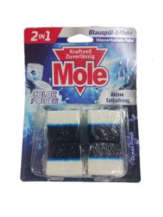 Очищаючі кубики Mole для бачка унітазу, 4 шт