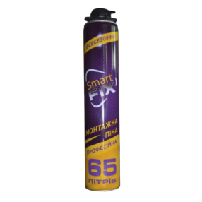 Піна монтажна SMART FIX 850 ml 65л Проф