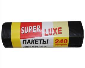 Пакети для сміття 240л SUPER LUXЕ