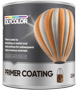 ГФ-021 Грунт сірий POLYCOLOR 2,8 кг