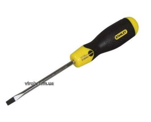 Викрутка плоска STANLEY "Cushion Grip" SL8 x 150 мм