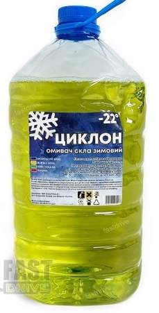 Омивач скла ЦИКЛОН 5л