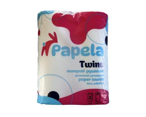 Рушники паперові TWINS 2шт/уп